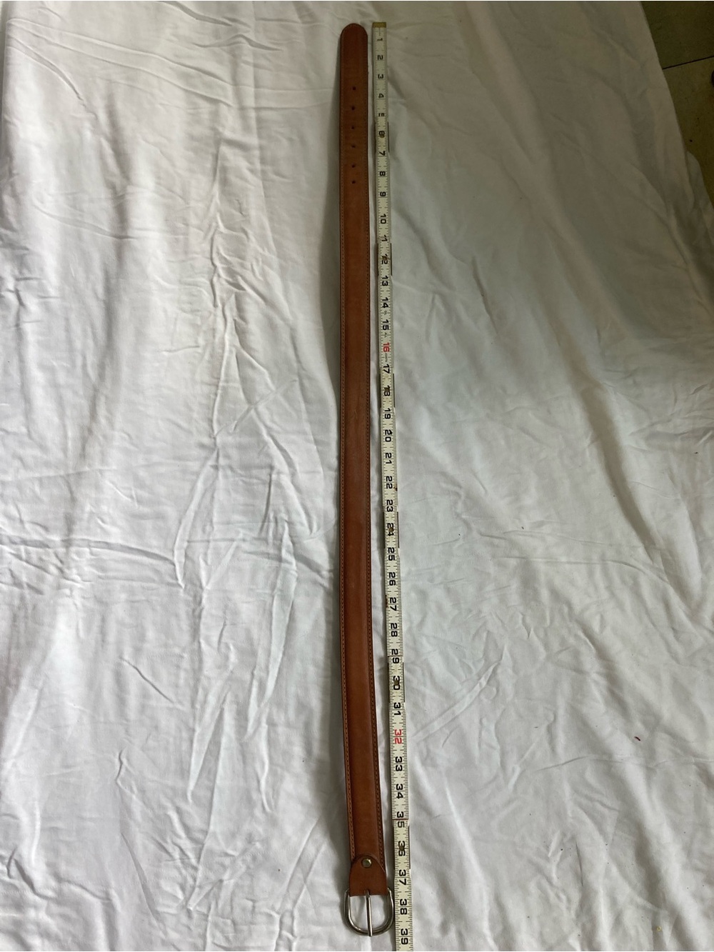 Men's Genuine Leather Belt in Brown - Picture 9 of 9